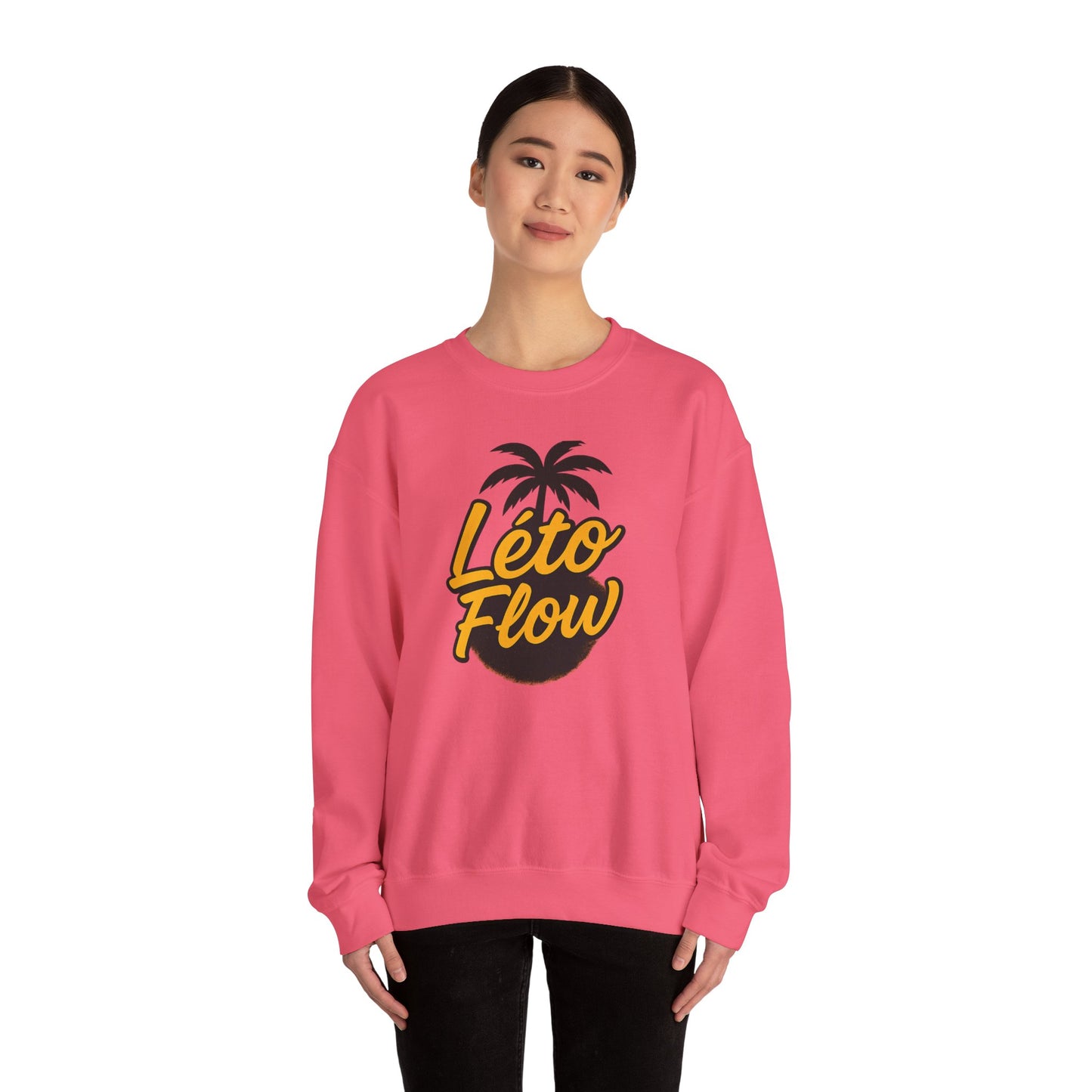 Leto Flow sweatshirt-cozy Vibes, Clean Style.