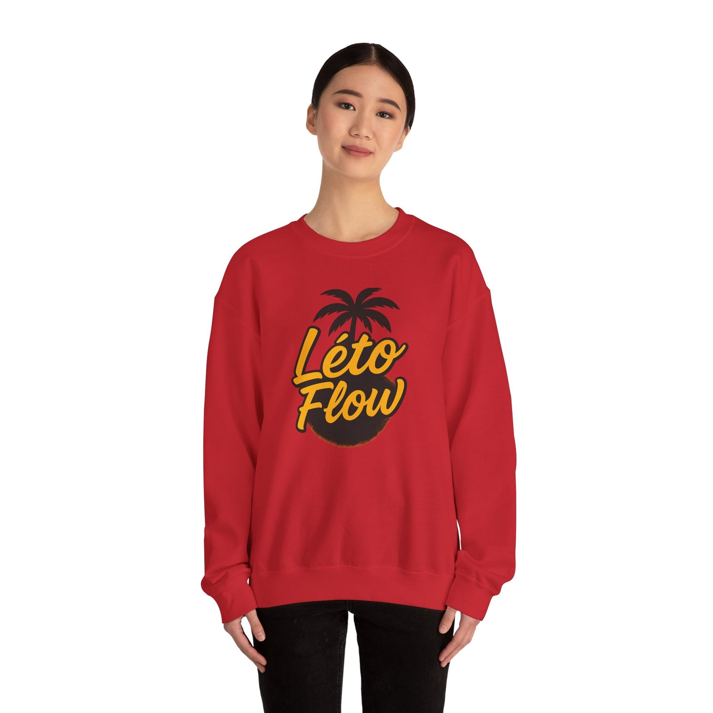 Leto Flow sweatshirt-cozy Vibes, Clean Style.