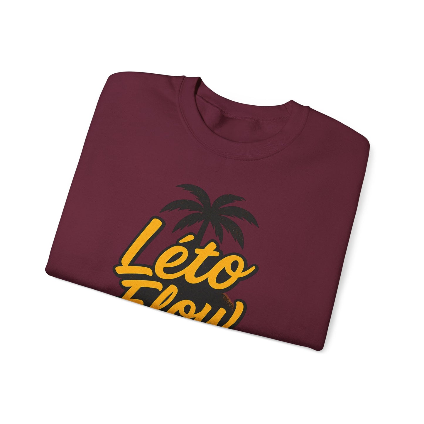 Leto Flow sweatshirt-cozy Vibes, Clean Style.