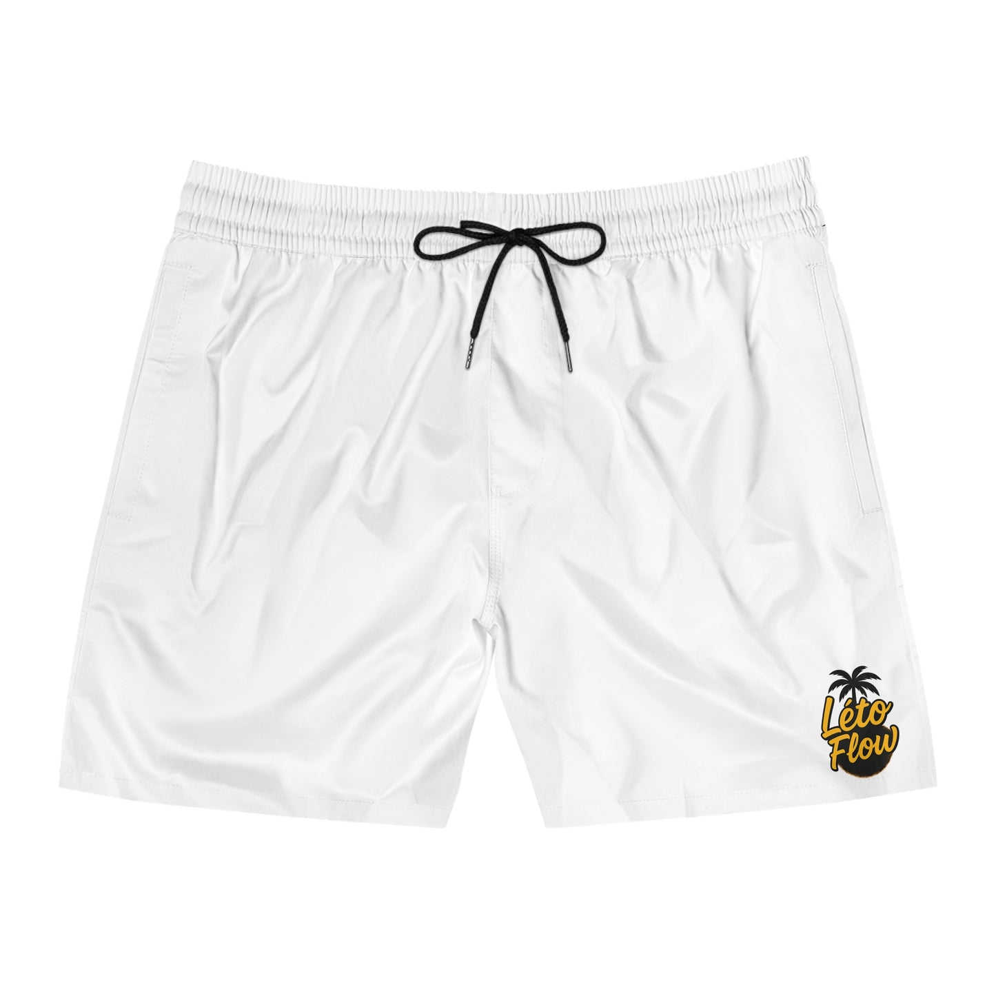 Leto Flow Men's Swim Shorts, Summer Beachwear, Vacation Essentials, Pool Party Style.