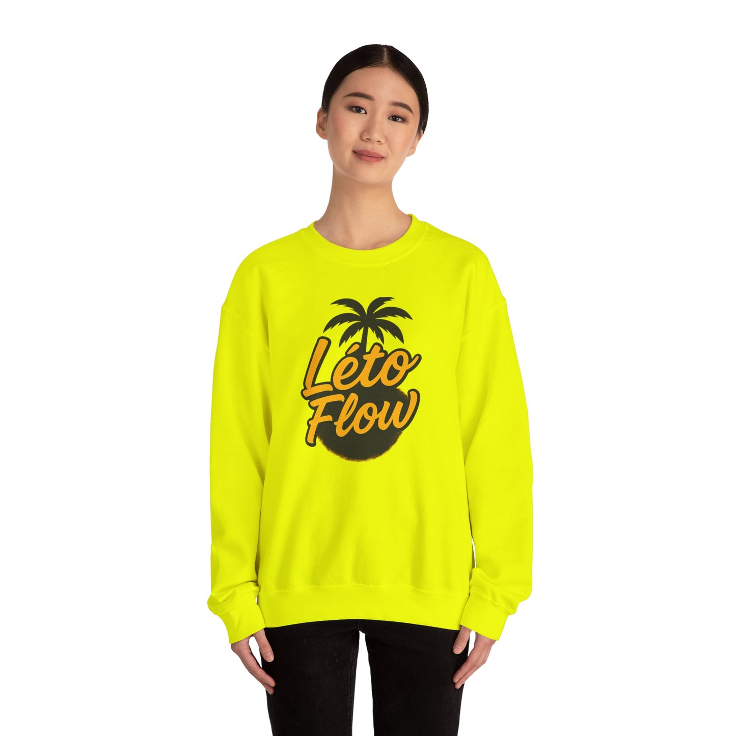 Leto Flow sweatshirt-cozy Vibes, Clean Style.