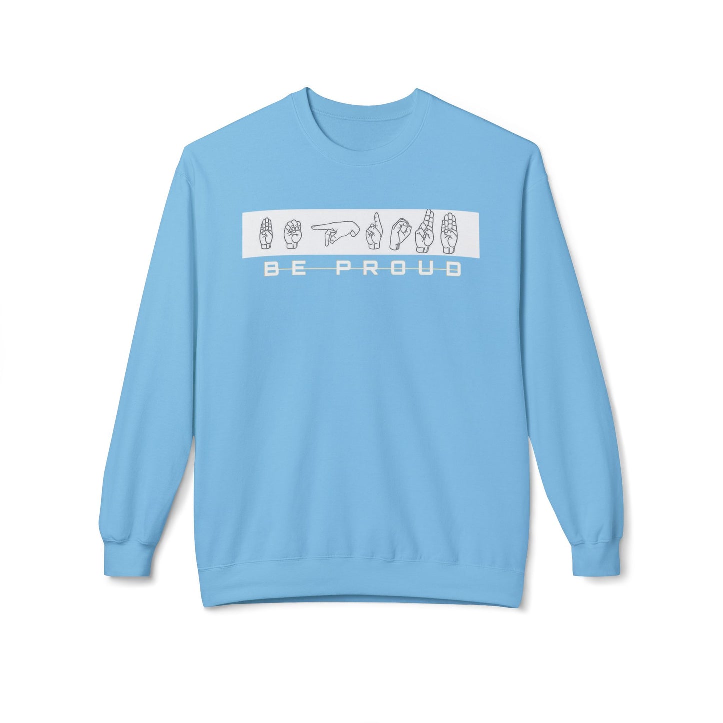 Proud Spirit Sweatshirt | Unisex Fleece Crewneck | Cozy Fashion for All | Perfect Gift for Encouragement, Affirmation, Self-Love