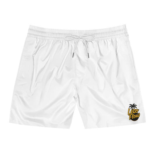 Leto Flow Men's Swim Shorts, Summer Beachwear, Vacation Essentials, Pool Party Style.