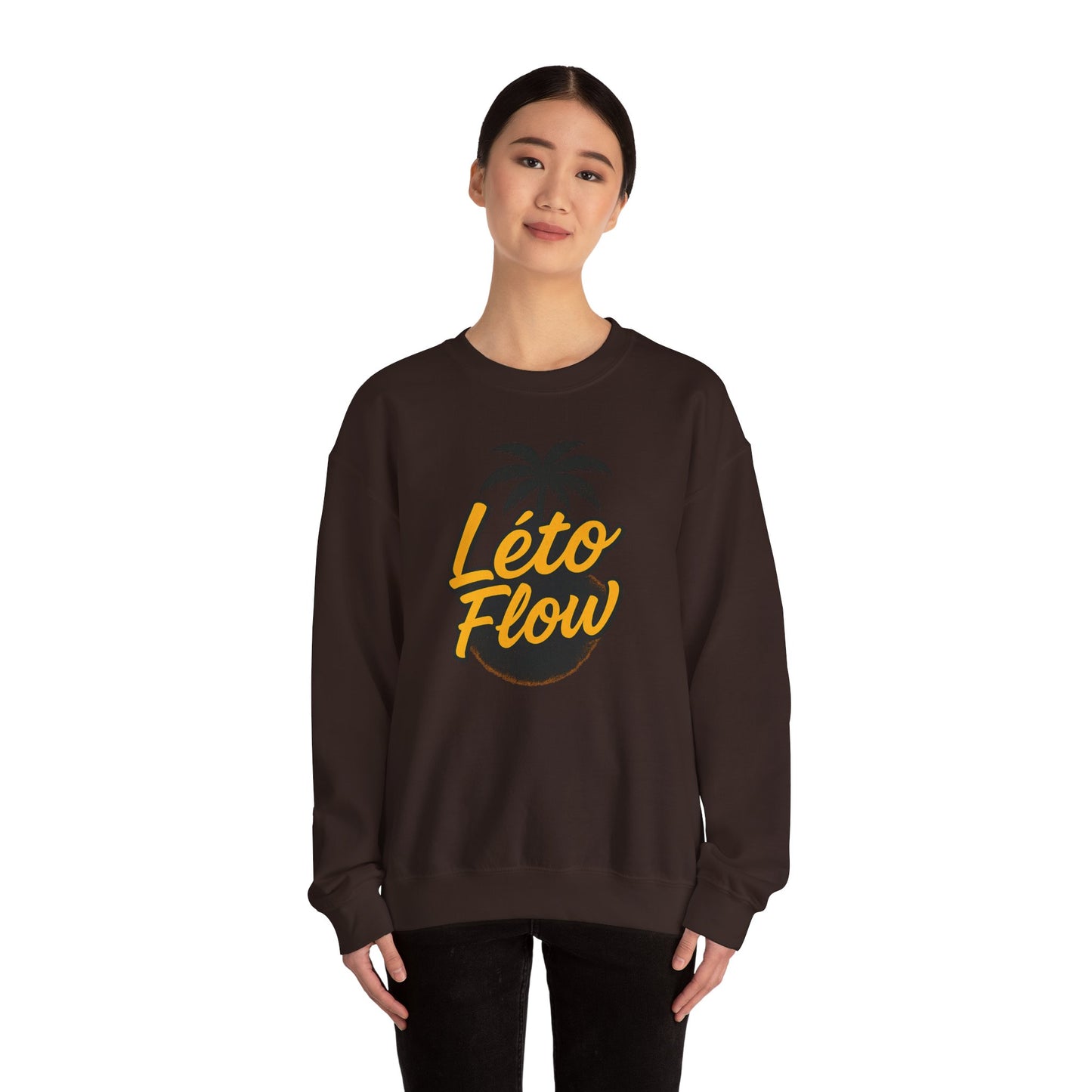 Leto Flow sweatshirt-cozy Vibes, Clean Style.