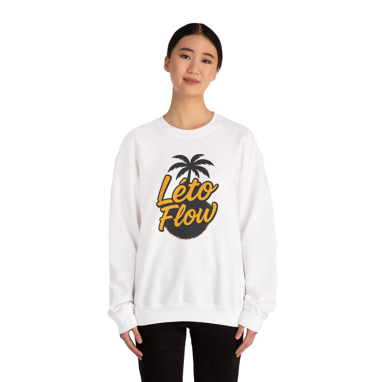 Leto Flow sweatshirt-cozy Vibes, Clean Style.