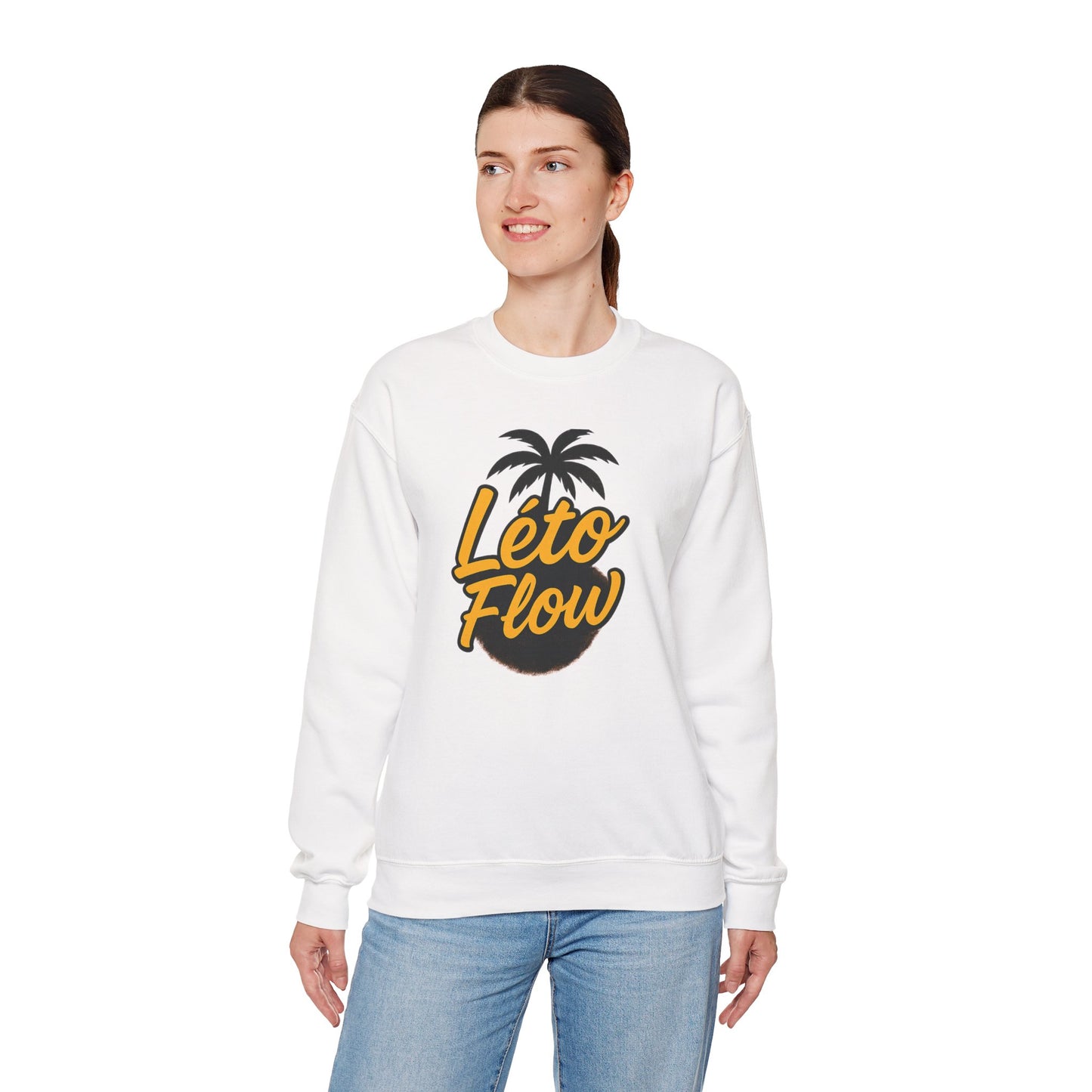 Leto Flow sweatshirt-cozy Vibes, Clean Style.