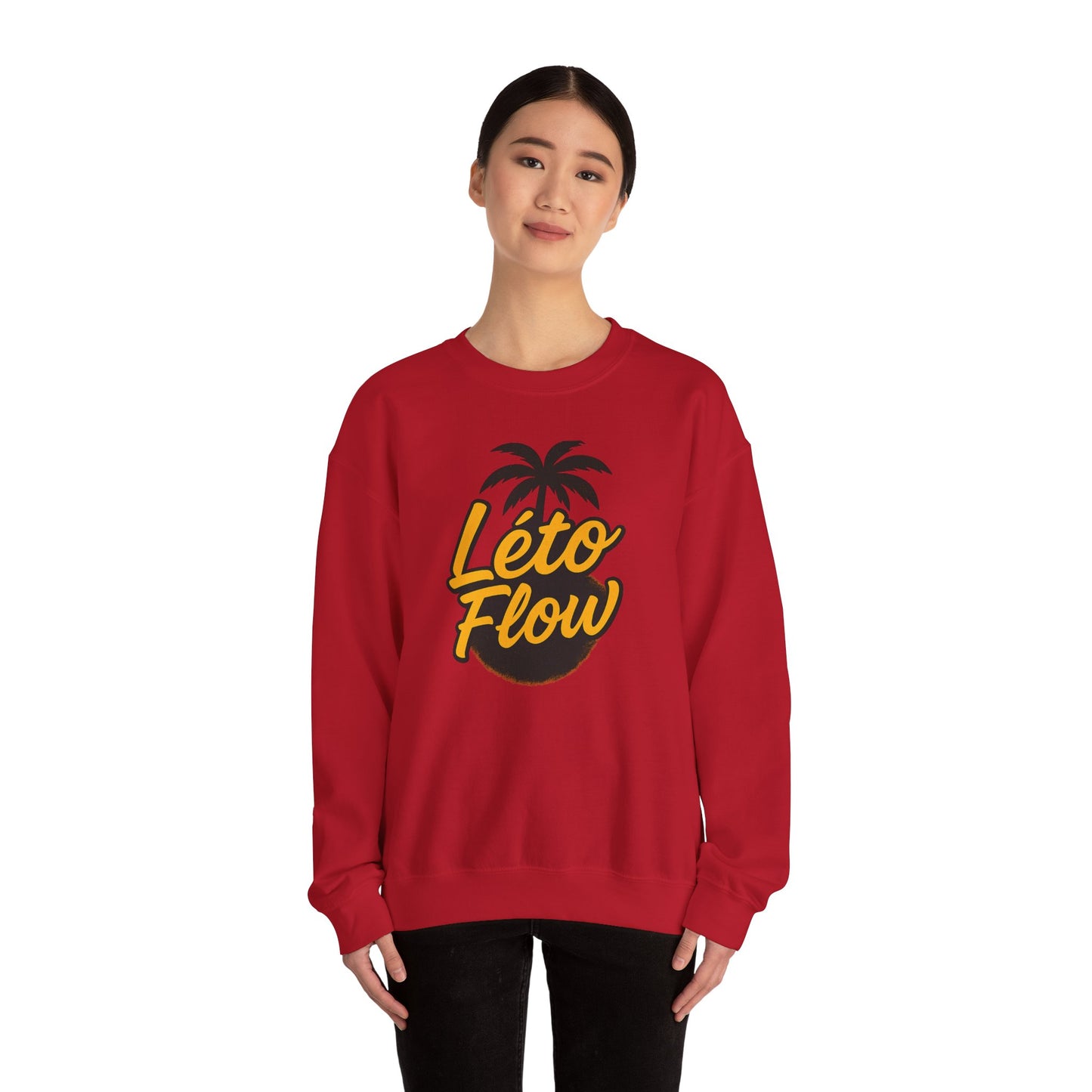 Leto Flow sweatshirt-cozy Vibes, Clean Style.
