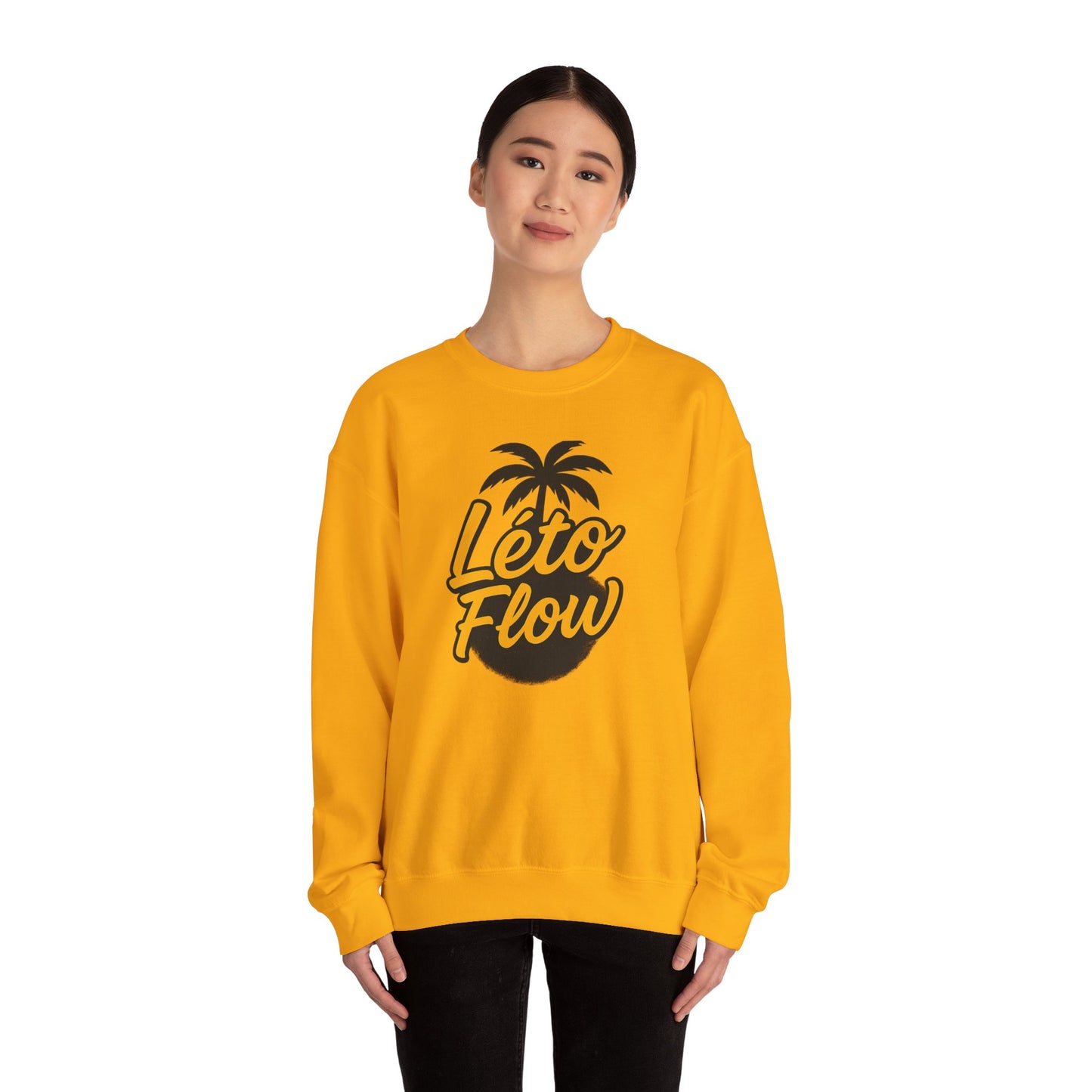 Leto Flow sweatshirt-cozy Vibes, Clean Style.