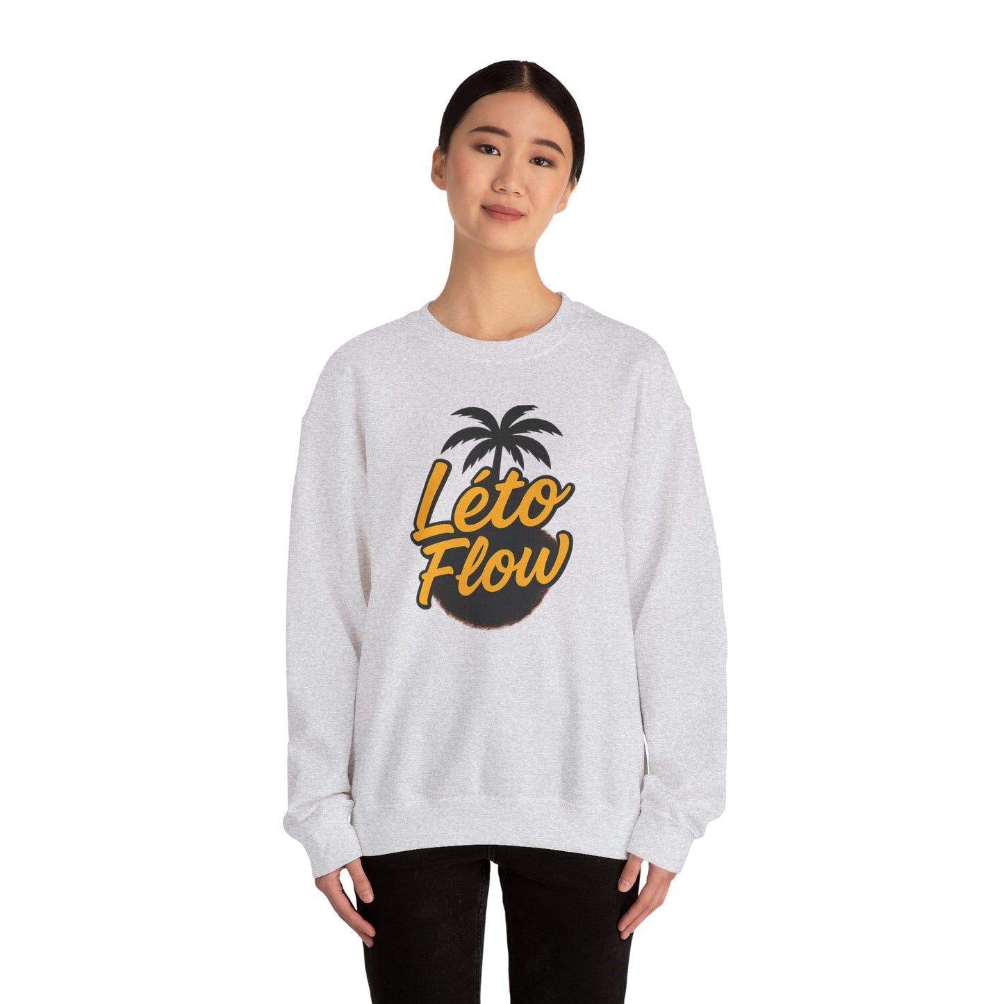 Leto Flow sweatshirt-cozy Vibes, Clean Style.