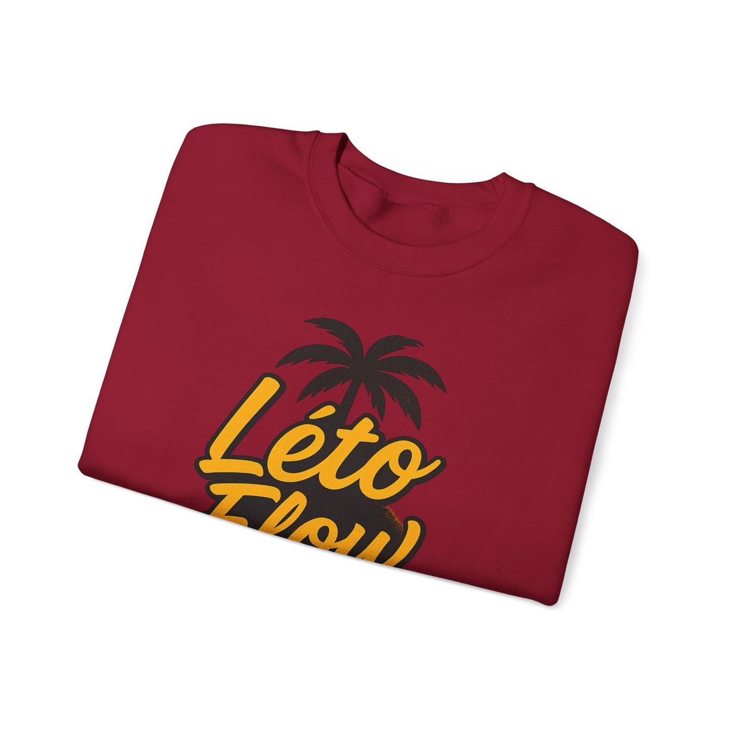 Leto Flow sweatshirt-cozy Vibes, Clean Style.