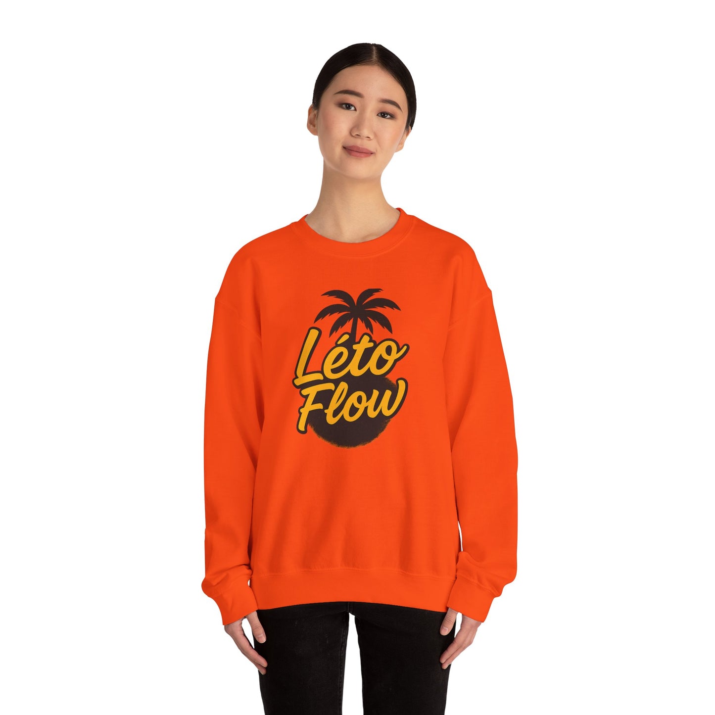 Leto Flow sweatshirt-cozy Vibes, Clean Style.