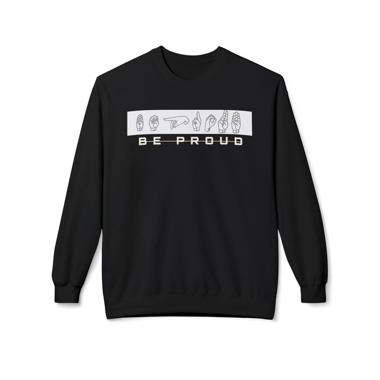 Proud Spirit Sweatshirt | Unisex Fleece Crewneck | Cozy Fashion for All | Perfect Gift for Encouragement, Affirmation, Self-Love