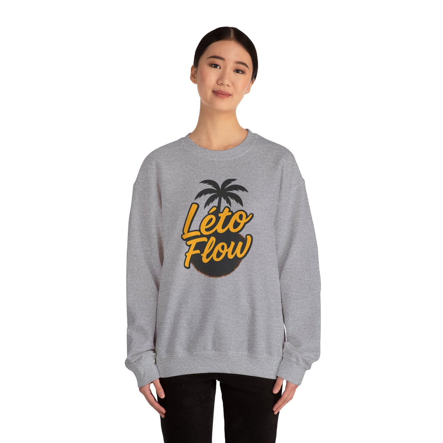 Leto Flow sweatshirt-cozy Vibes, Clean Style.