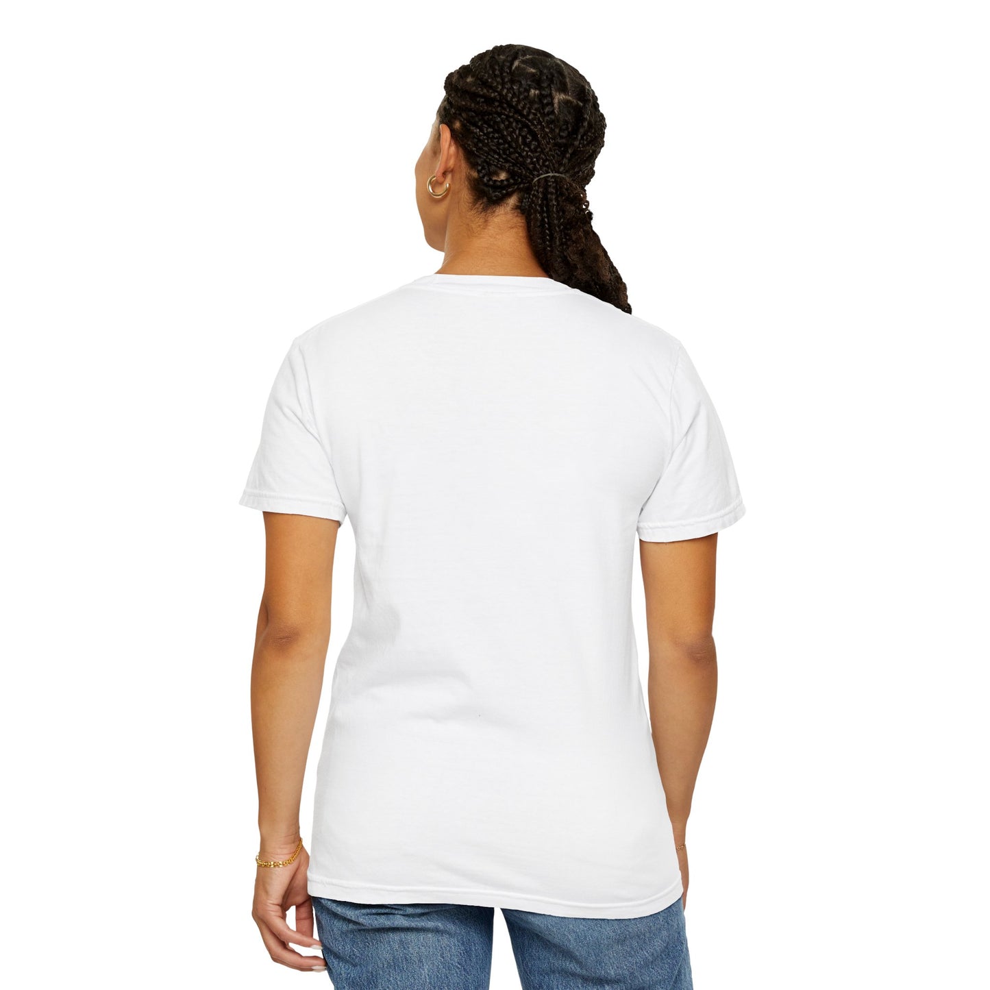 Unisex Garment-Dyed T-Shirt with 'Léto Flow' Design, Summer Vibes, Beachwear, Gift for Tropics Lovers, Casual Wear